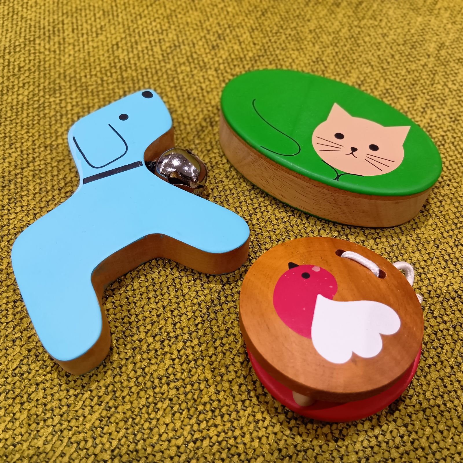 心はずむミニ楽器「リズミックベビー」