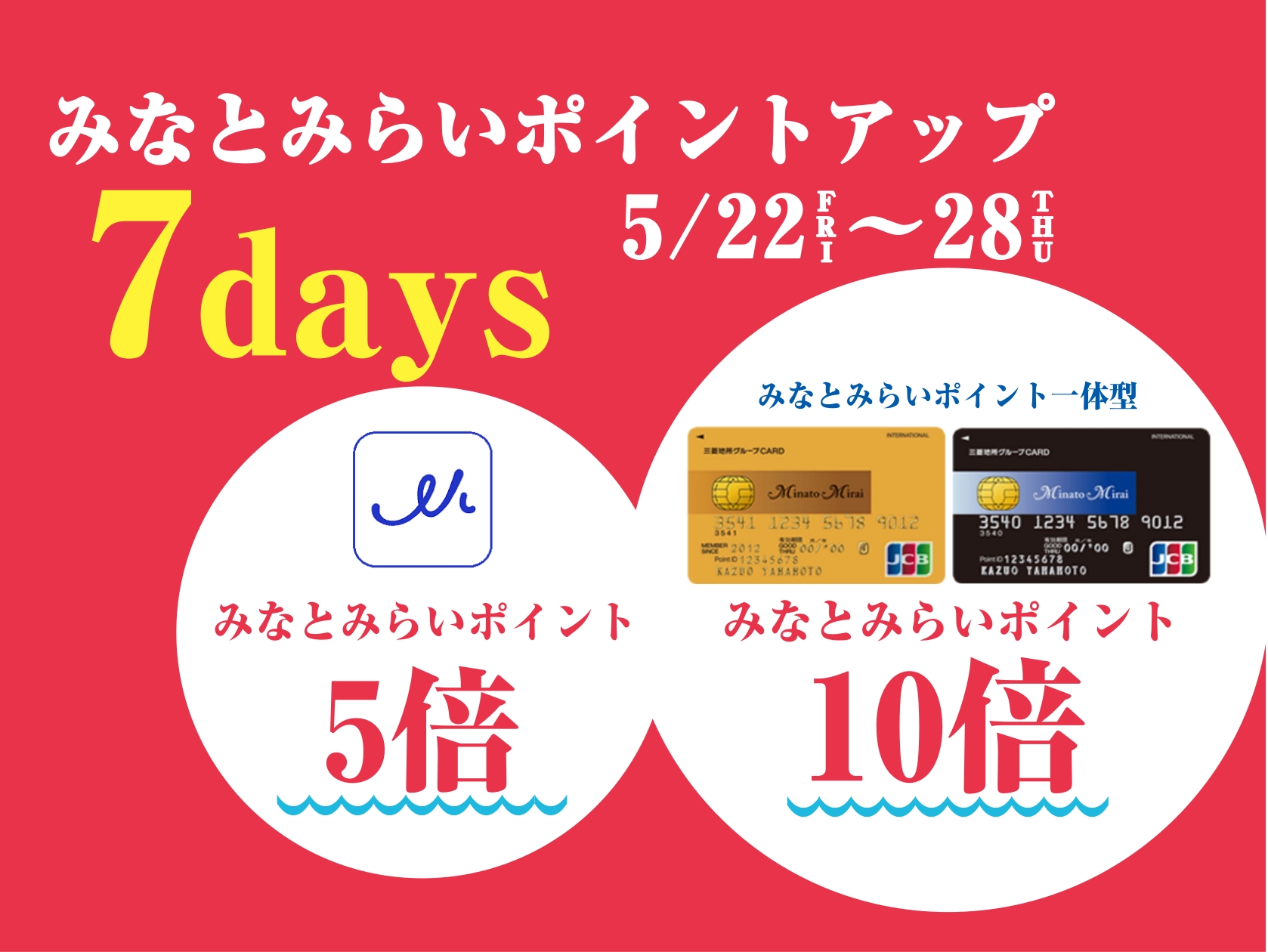 CONTENTSみなとみらいポイントアップキャンペーン【Visa限定】三菱地所グループCARD新規入会キャンペーンみなとみらいポイントアップキャンペーン 島村楽器みなとみらい店では、2026年5月22日（金）から5月28日（木）まで、「みなとみらいポイントアップキャンペーン」を開催いたします！ 期間 [&hellip;]
