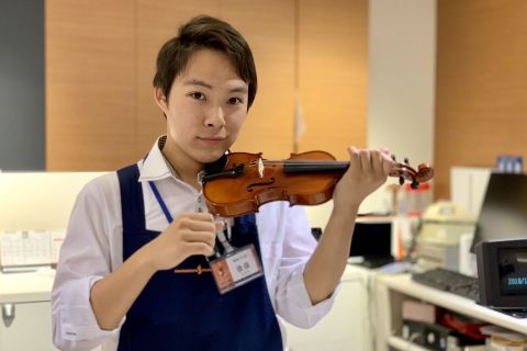 スタッフ写真 ドラム関連担当 後藤 佑輔