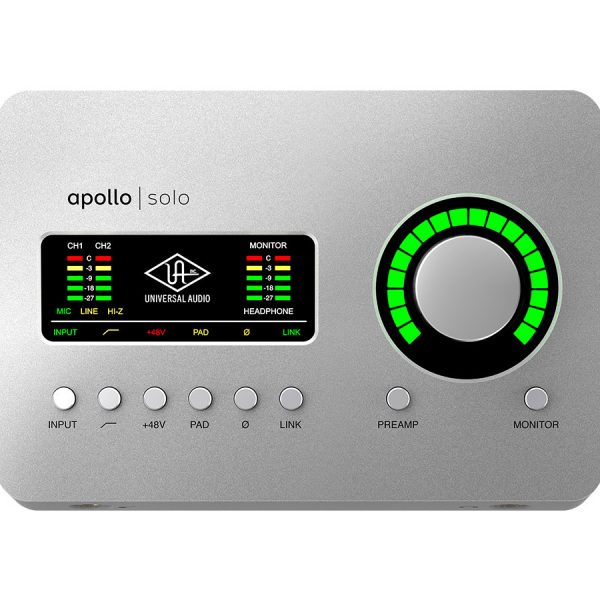 UNIVERSAL AUDIO Apollo Solo Heritage Edition オーディオインターフェイス Thunderbolt3 ユニバーサルオーディオ 【 ららぽーと横浜店 】<br />
￥ 69,800 税込