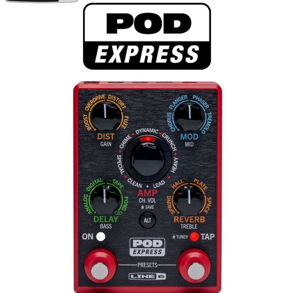 LINE6 POD Express Guitar ギター用 アンプシュミレーター ラインシックス 【 ダイナシティ小田原店 】<br />
￥ 29,700 税込