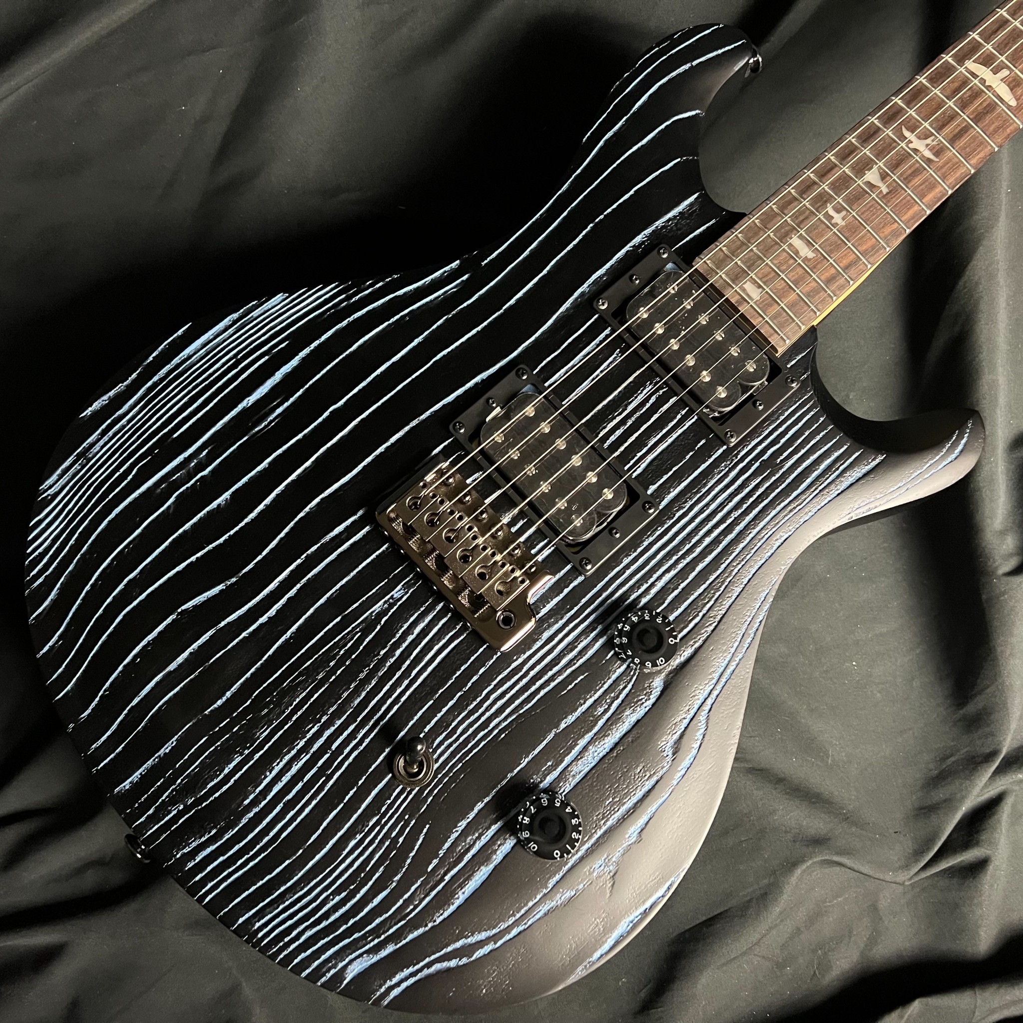 SE Swamp Ash CE 24 - ”Sandblasted” Limited Edition 3S Sandblasted Blue