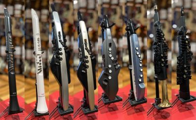 【エアロフォン・デジタルサックス　展示ラインナップ】楽器選びなら横浜ビブレ店へ！