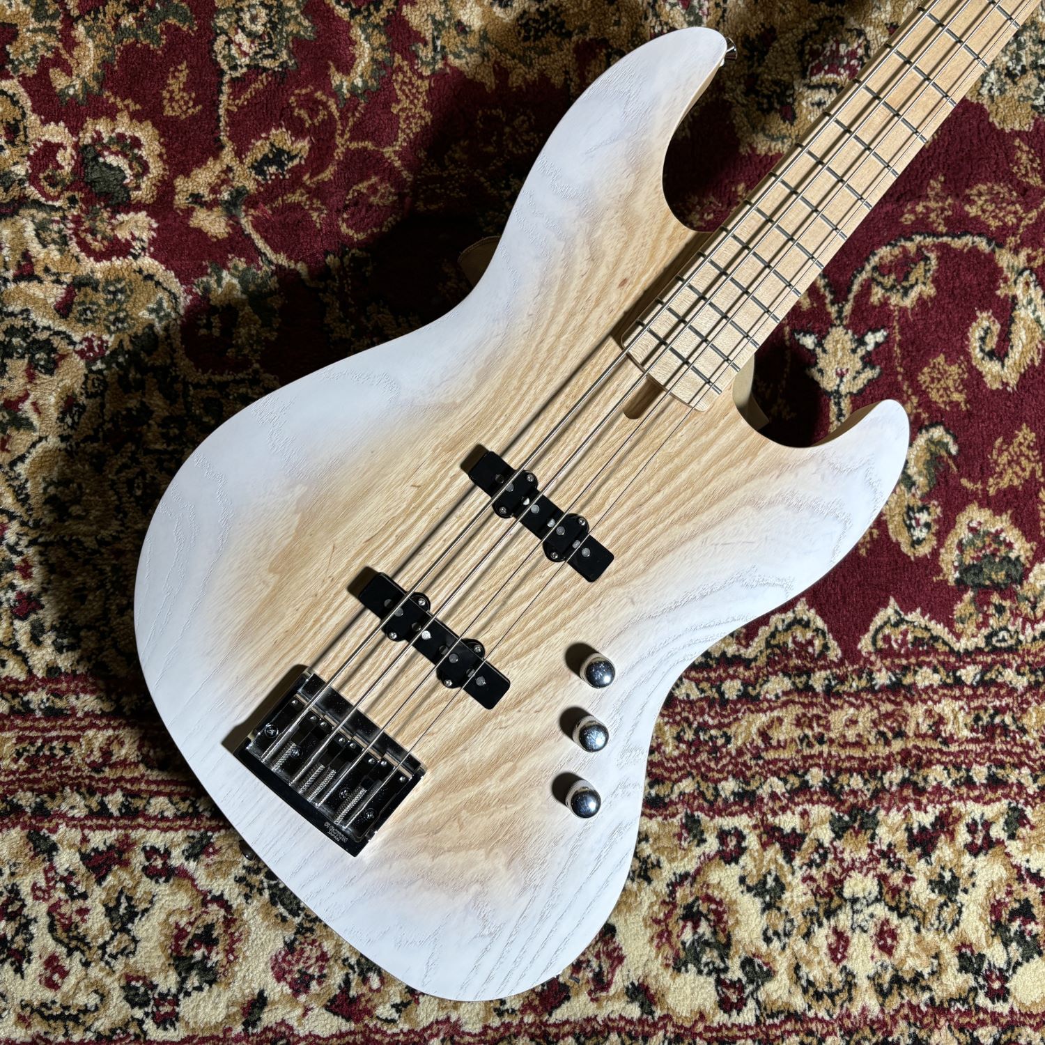 SAITO GUITARS S-420B MMS 2S POWDER SNOW BURST