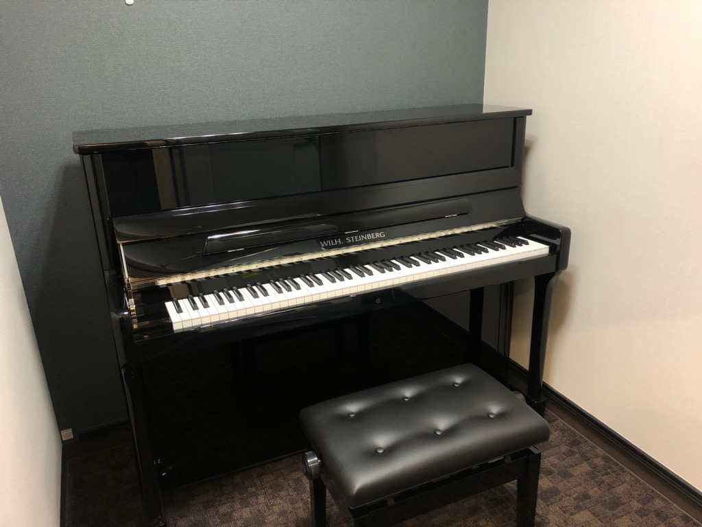 【横須賀の音楽教室】アップライトピアノでレッスンが受けられます！