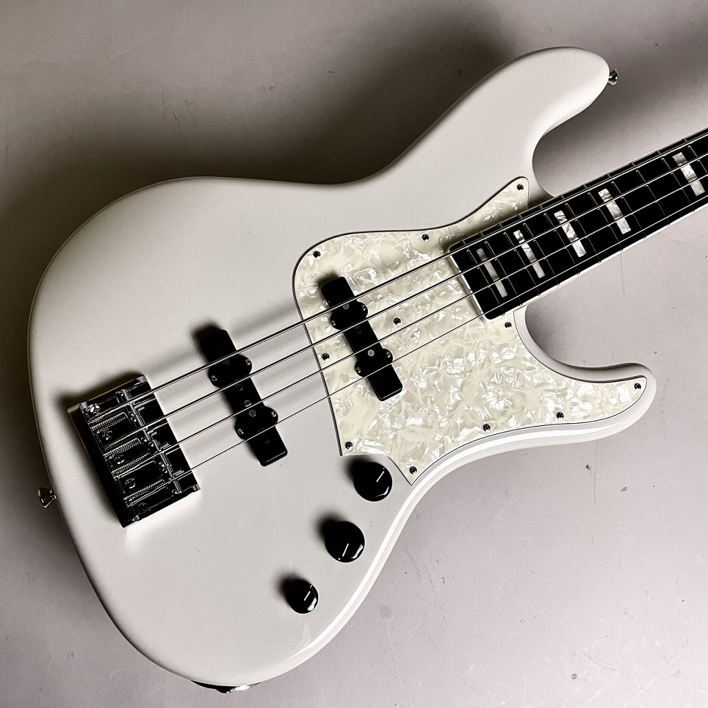 エレキベースFreedom Custom Guitar Research Custom Style Anthra-4st. Alder Phantom White