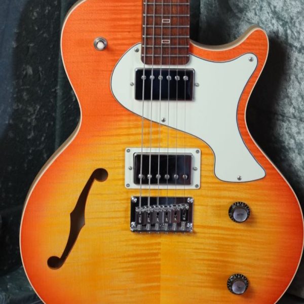 PJD Guitars Carey Elite F -Cherry Burst- Ash/Flame Maple/Roasted Flame Maple Neck<br />
￥390,500→￥312,400