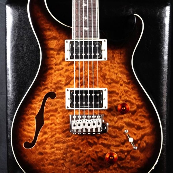 Paul Reed Smith(PRS) 2023 SE Custom 22 Semi-Hollow Quilt / Black Gold Sunburst /Japan Special <br />
通常価格￥142,769(税込)