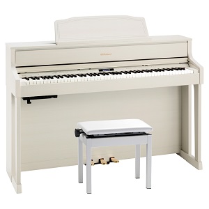 【電子ピアノ】Roland×島村楽器コラボピアノ「HP605GP」のミルキーホワイトカラーが入荷しました！