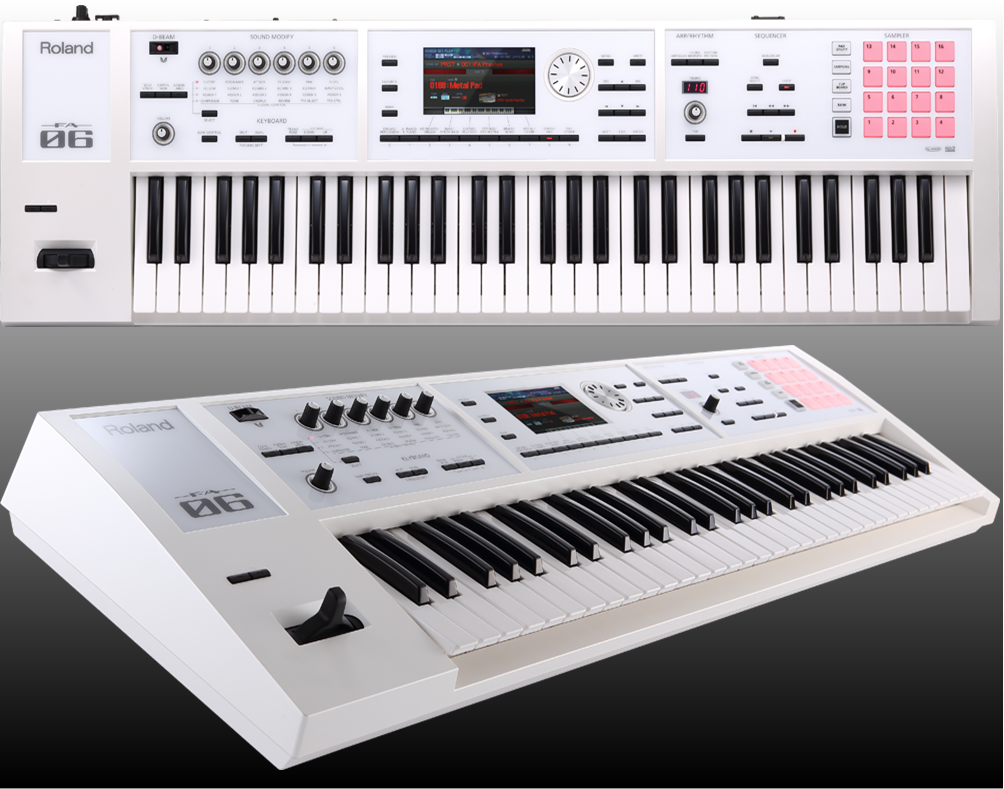 Roland×島村楽器コラボモデル FA-06-SC 好評展示中です