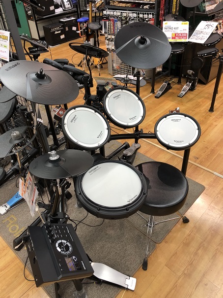 【電子ドラム入荷情報】TD-17KV-S アコーステッィク・ドラムさながらの演奏感