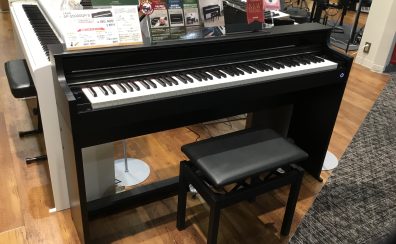 【新製品】CASIOより木製鍵盤でスリムな一体型電子ピアノが2/22(木)新発売！店頭にてお試し頂けます♪