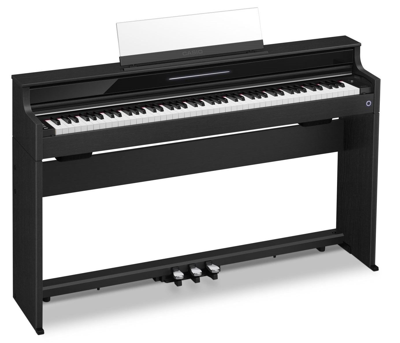 コンパクトでスリムな筐体を採用しながらも、ピアノの自然な響きと弾き心地を再現CASIO×島村楽器　AP-S5000GP