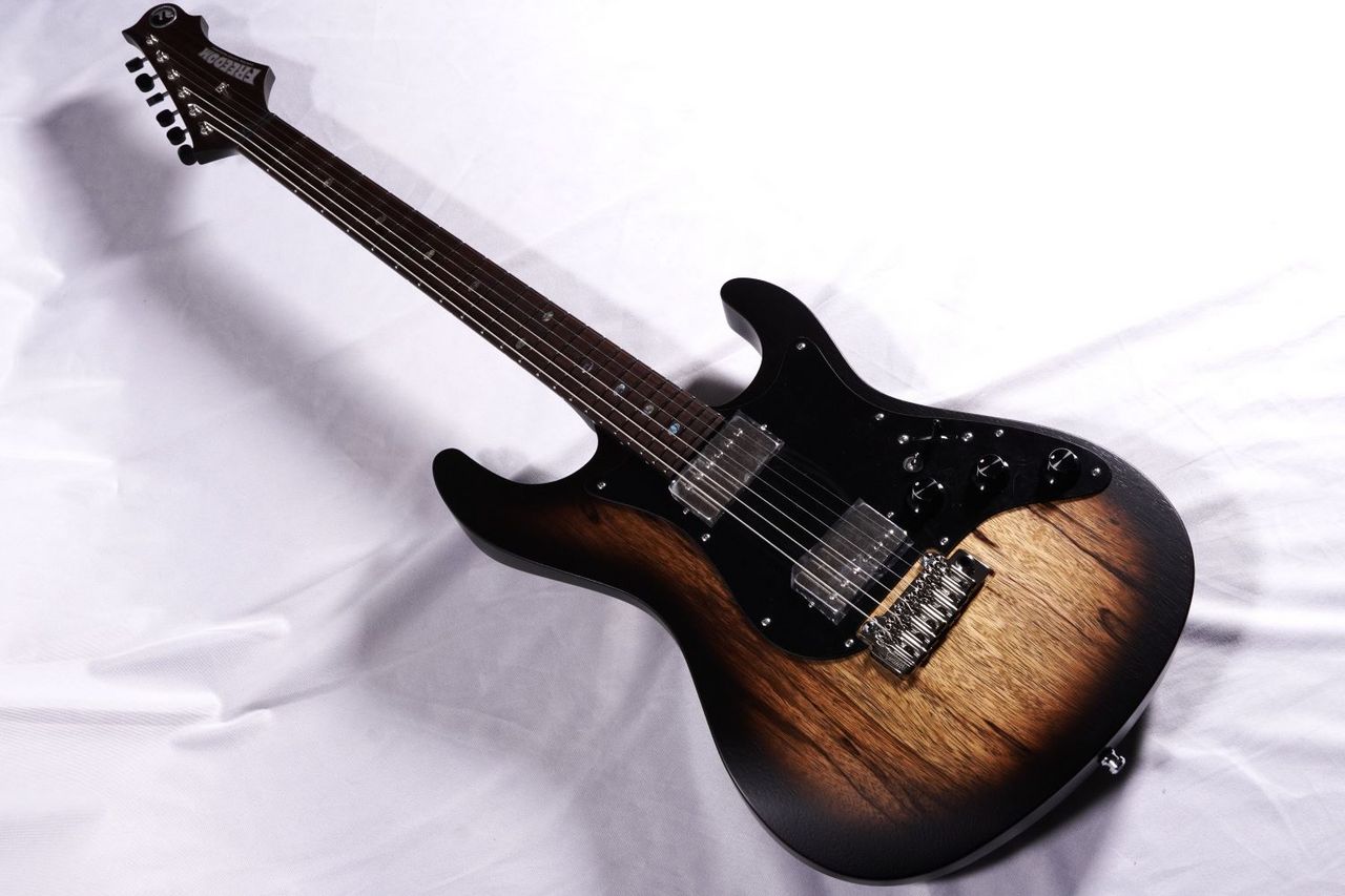 エレキギター Hydra Classic 22F / Black Burst -Black Limba Body & Rose Neck
