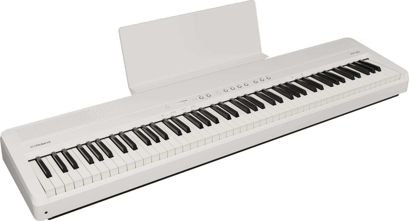 FP-40 WH
演奏する楽しさを引き出すために設計されたFP-40。豊かな表現力を生み出すサウンドと優れた演奏性に加え、パワフルな内蔵スピーカー・システムを搭載。心地よく広がるサウンドと自然な弾き心地が、演奏への没入感を高め、弾くたびに音楽の楽しさを実感することができます。
￥99,000(税込)