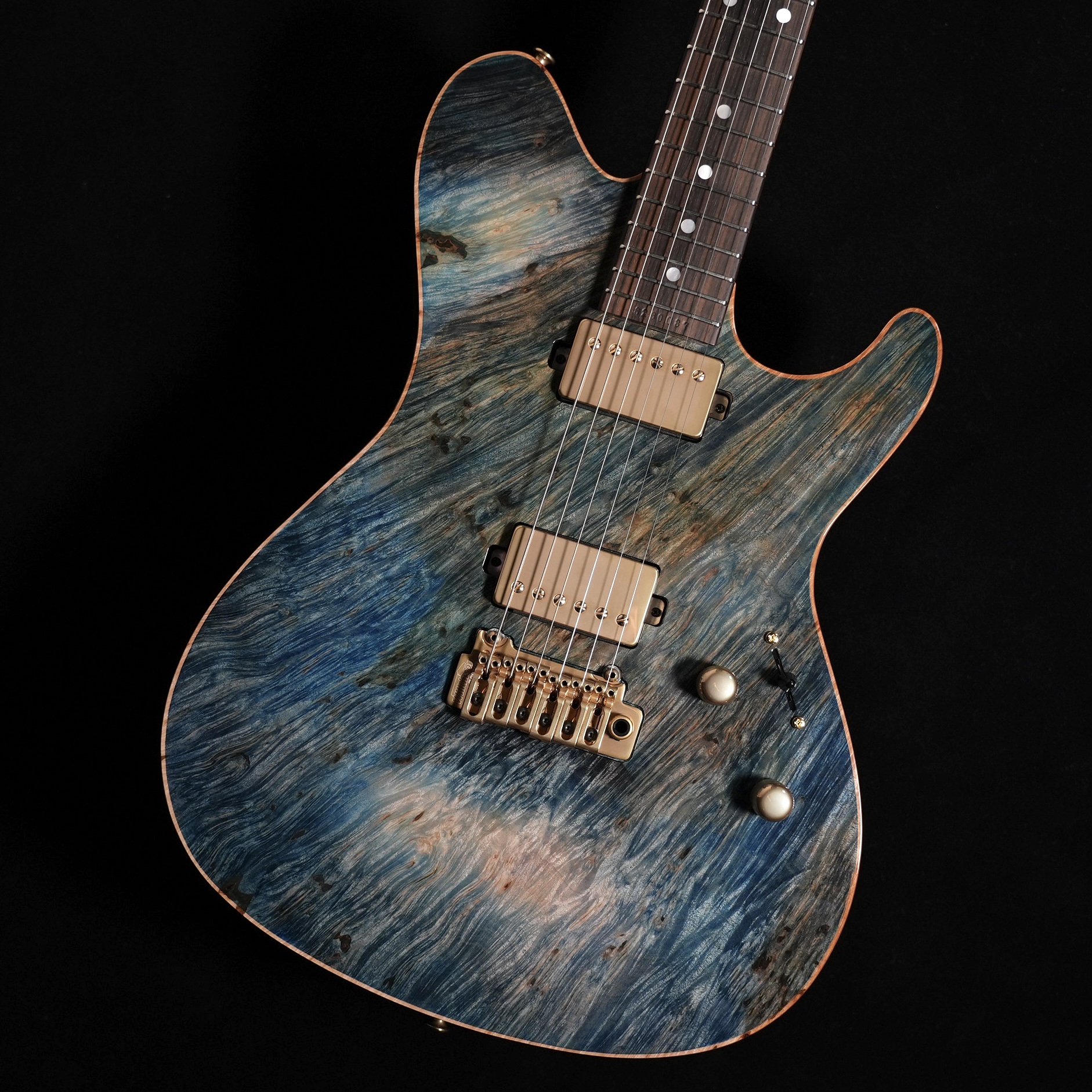 Sugi GuitarsDS496IR BM-PRM1P/HM Blue Grotto【3.79kg】
