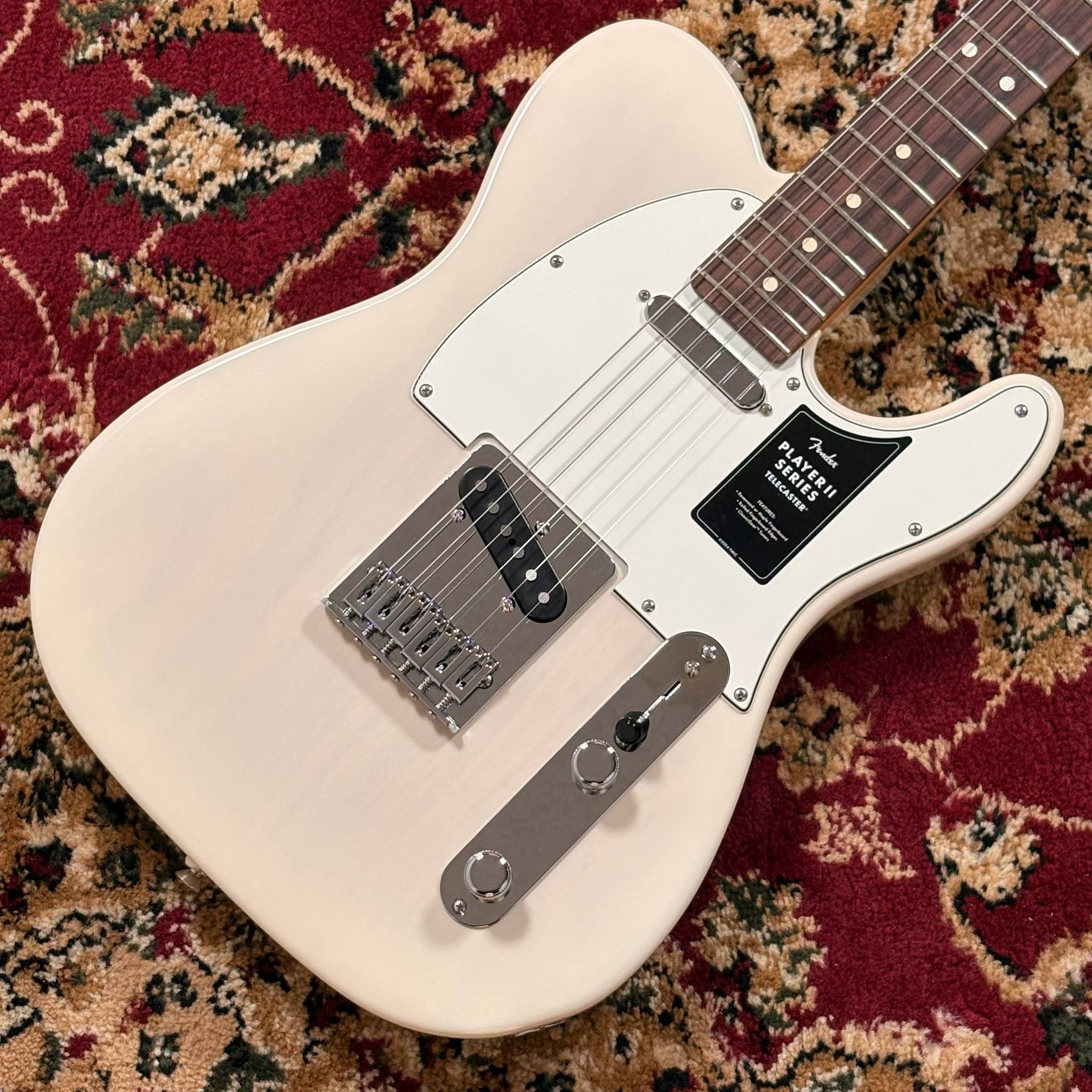 FenderPlayer II Telecaster Rosewood Fingerboard White Blonde