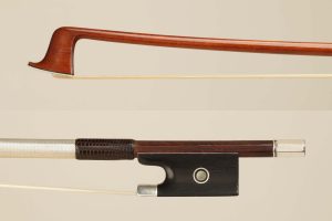＜名弓＞ Eugene Nicolas Sartory, France – Paris, 1895 & 1920, certificated by Pierre Guillaume　ヴァイオリン弓　ユージン・ニコラ・サルトリー　フランス-パリ