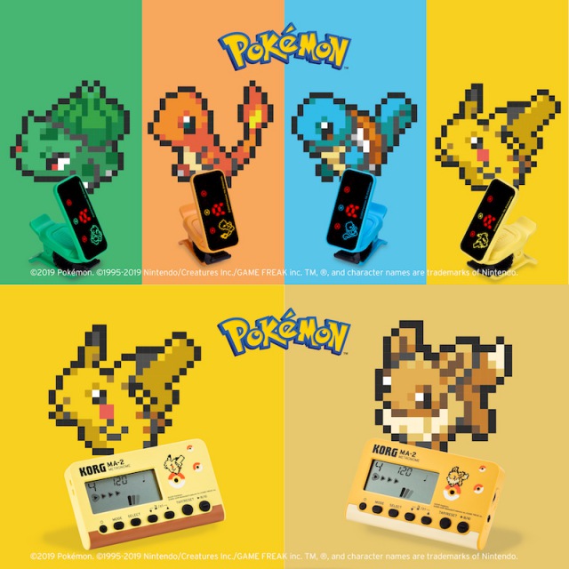 【新商品】入荷しました！！懐かしのポケモンがチューナーとメトロノームになってコラボ？