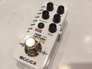 GE300からトーンキャプチャーだけをぎゅっと絞って濃縮…MOOERより『TONE CAPTURE GTR』が届きました