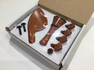 【バイオリン アジャスター/あご当て/ペグ/テールピース】自分好みのバイオリンにカスタマイズしてみませんか？