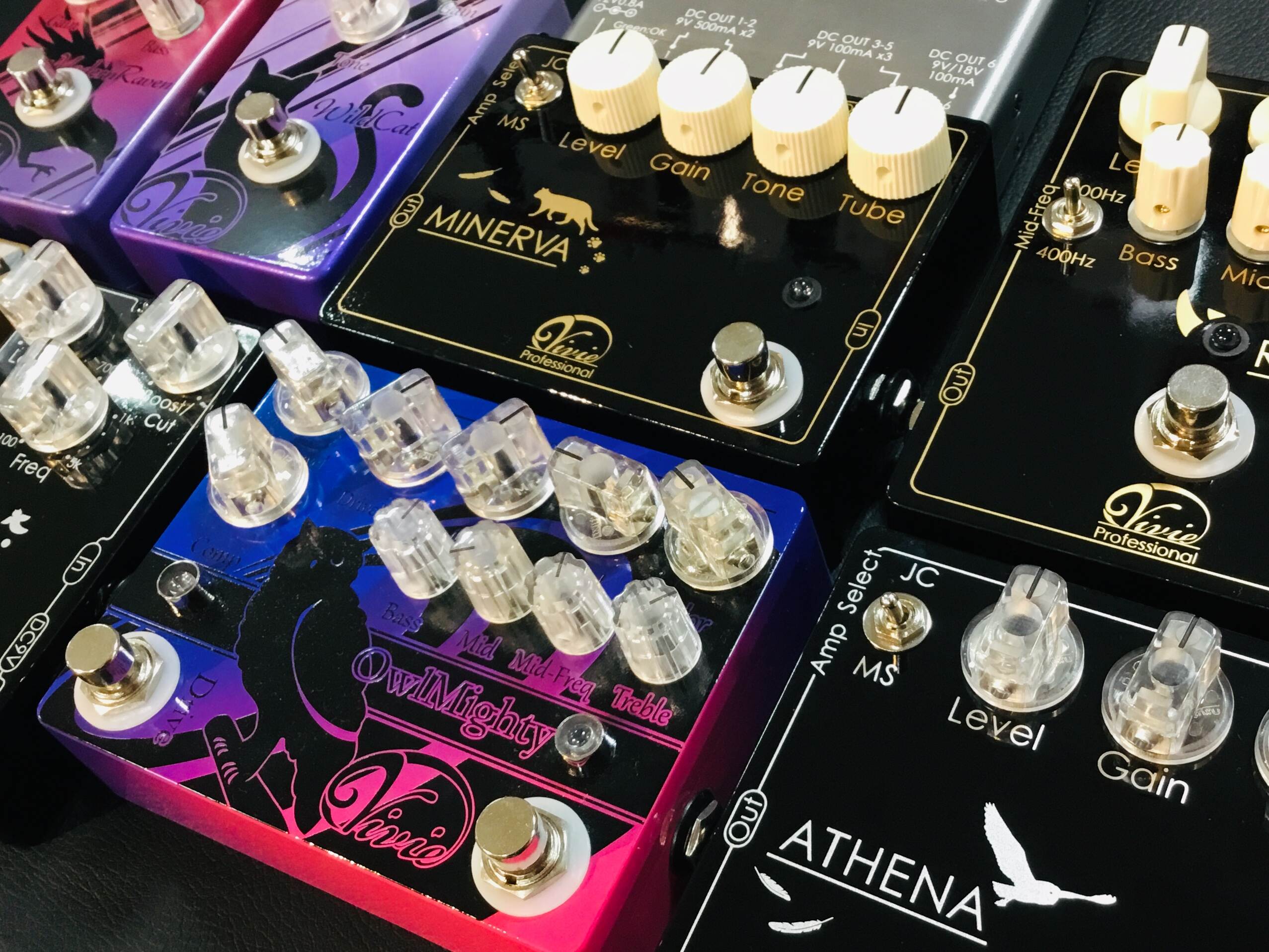 【エフェクター】Vivieラインナップのご紹介！
