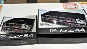 バンドルソフトが新たに充実！！日本の楽器メーカーローランドが作るオーディオインターフェイスの定番『Rubix』入荷！歌の録音＆楽器の録音におすすめ！