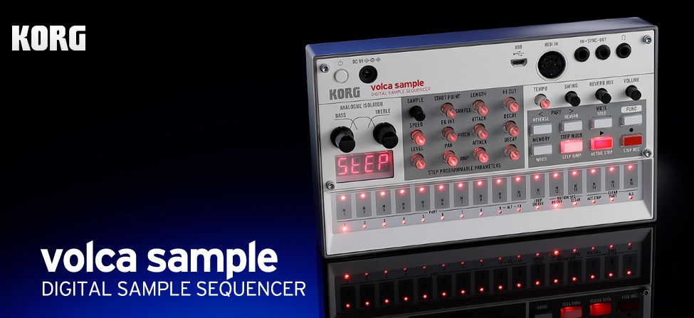 ここが違う！KORGの新モデルvolca sample 2が発表！初代モデルとの違い