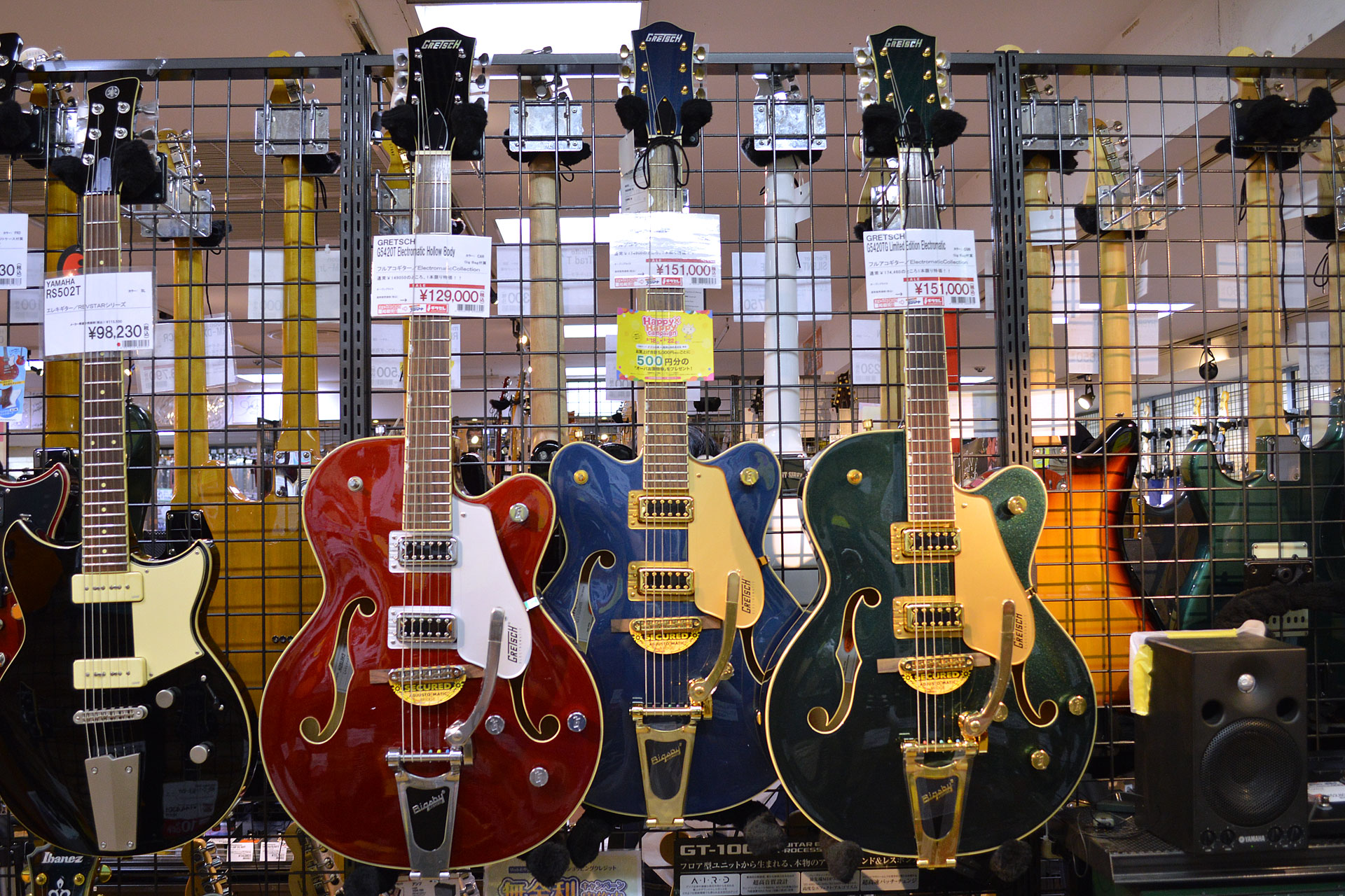 【特価エレキギター】Gretsch（グレッチ）フルアコースティック・ギター 特集【デジマート 島村楽器 三宮オーパ店 掲載情報】