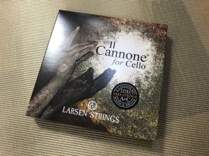 【商品レビュー】Larsen社 チェロ弦 Il Cannone（イル・カノーネ）試してみました！