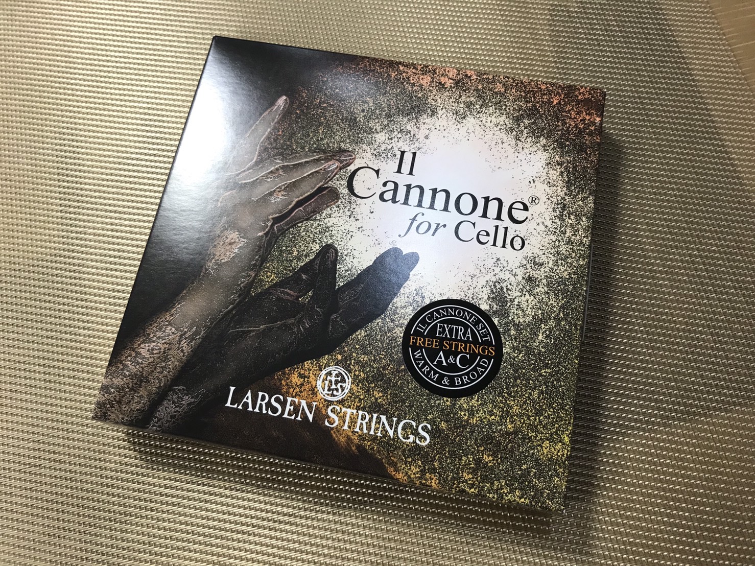 【商品レビュー】Larsen社 チェロ弦 Il Cannone（イル・カノーネ）試してみました！