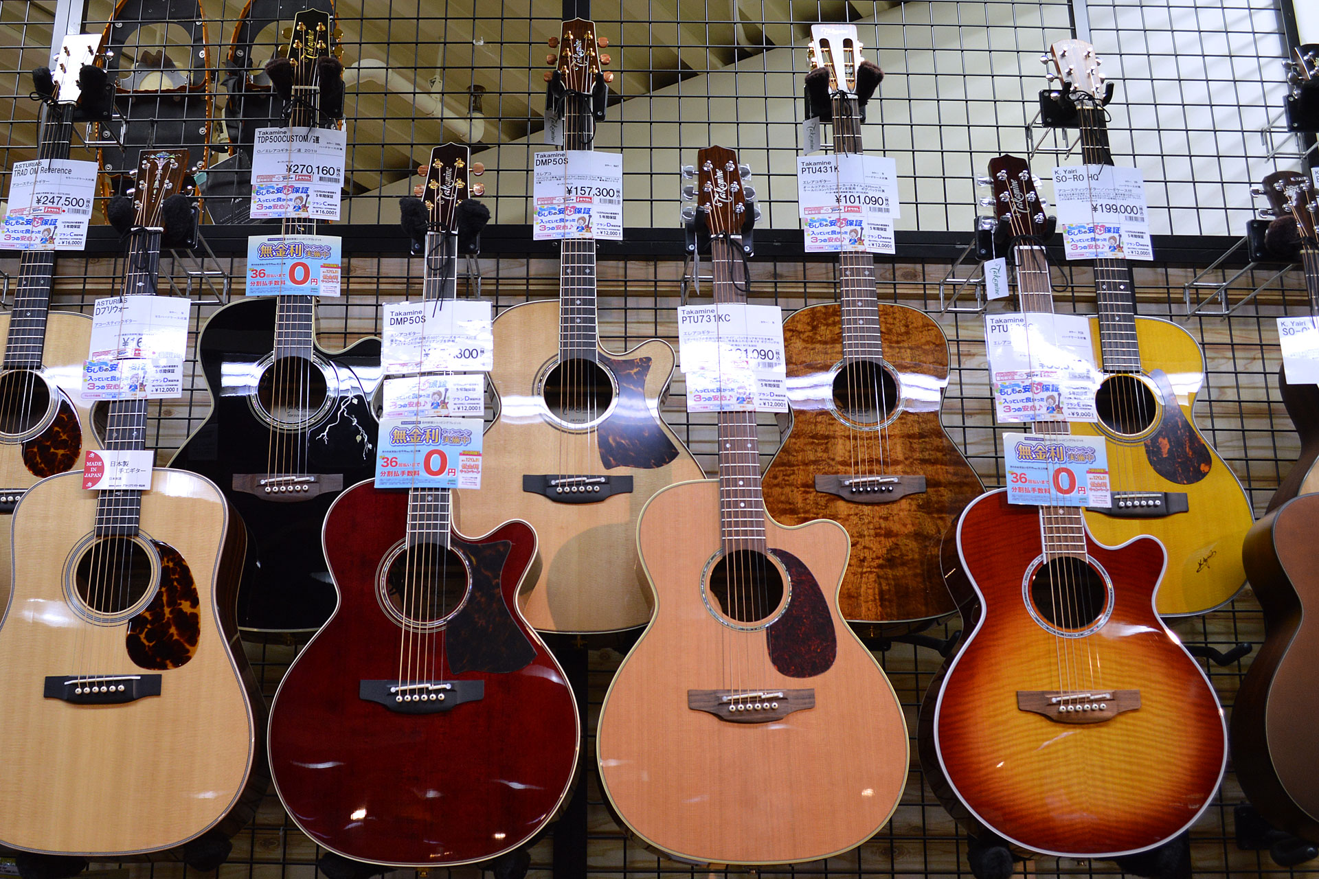 【アコースティックギター】Takamine（高峰／タカミネ）エレアコ特集【デジマート 島村楽器 三宮オーパ店 掲載情報】