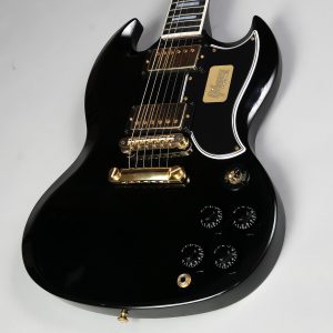 【USEDギター】Gibson Custom Shopから2017年限定モデルであるエボニーブラック、ゴールドパーツを採用したSG CUSTOM Limited Run 2017が入荷！！