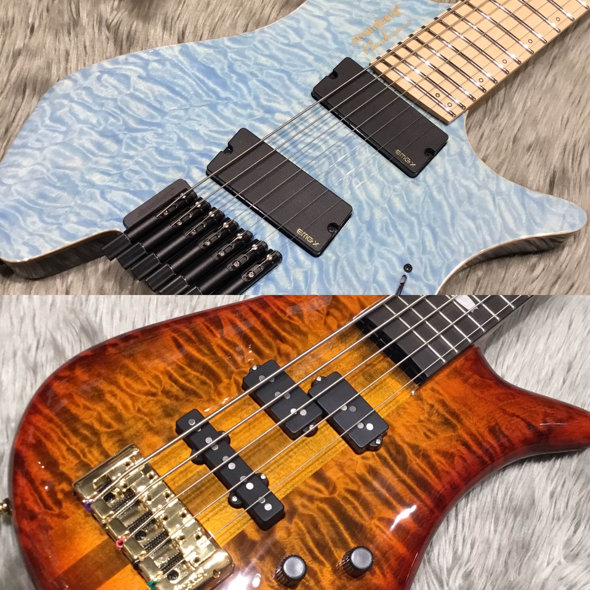 【新入荷情報】Strandberg×BanG Dream!×Spector RAISE A SUILEN 最新モデルの多弦ギター＆ベース入荷！