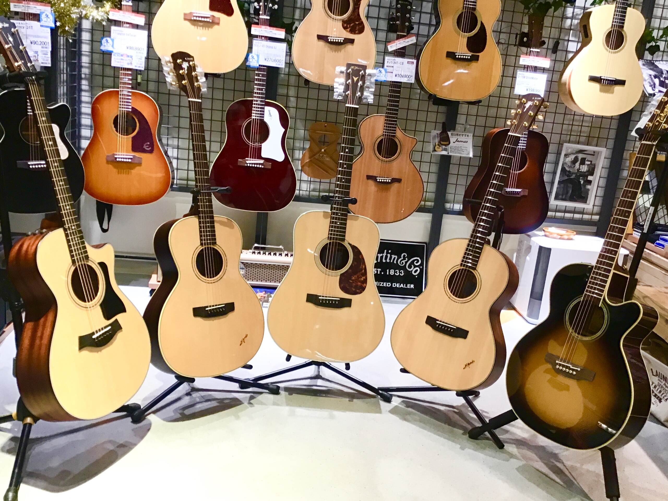 すごい！高級アコースティックギター大量入荷しました！