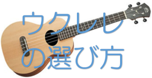 これからウクレレを始めたいあなたに…初心者のウクレレの選び方