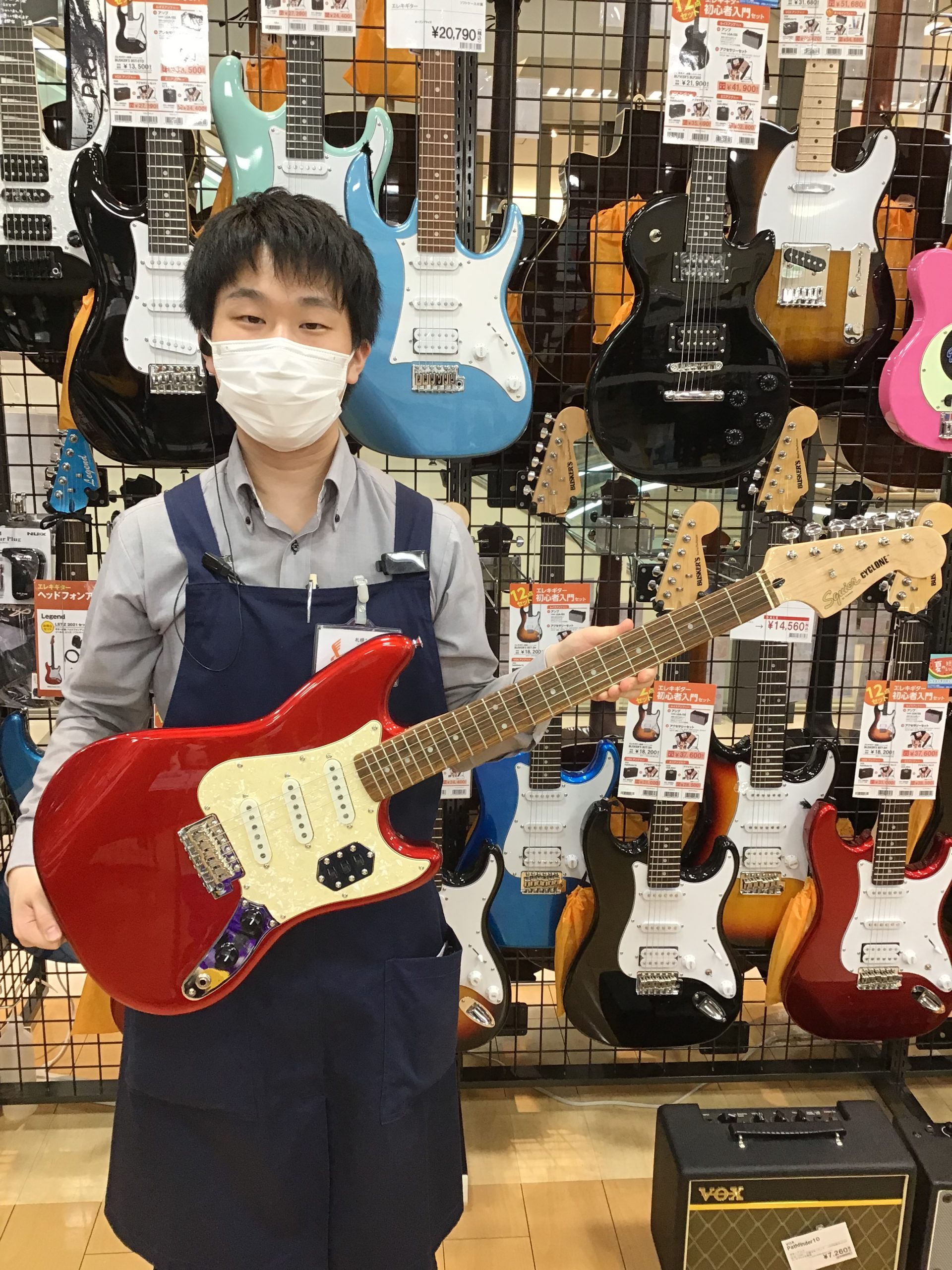 Squier by Fender Paranormal Cyclone 【限定モデル】【2021年製】