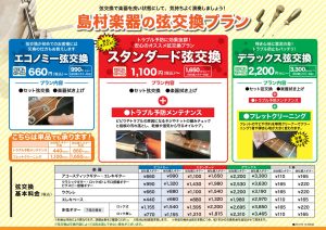ギター・ベース 修理・メンテナンスのご案内