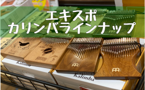 エレキカリンバも21KEYも入荷しました！エキスポシティ店カリンバラインナップ