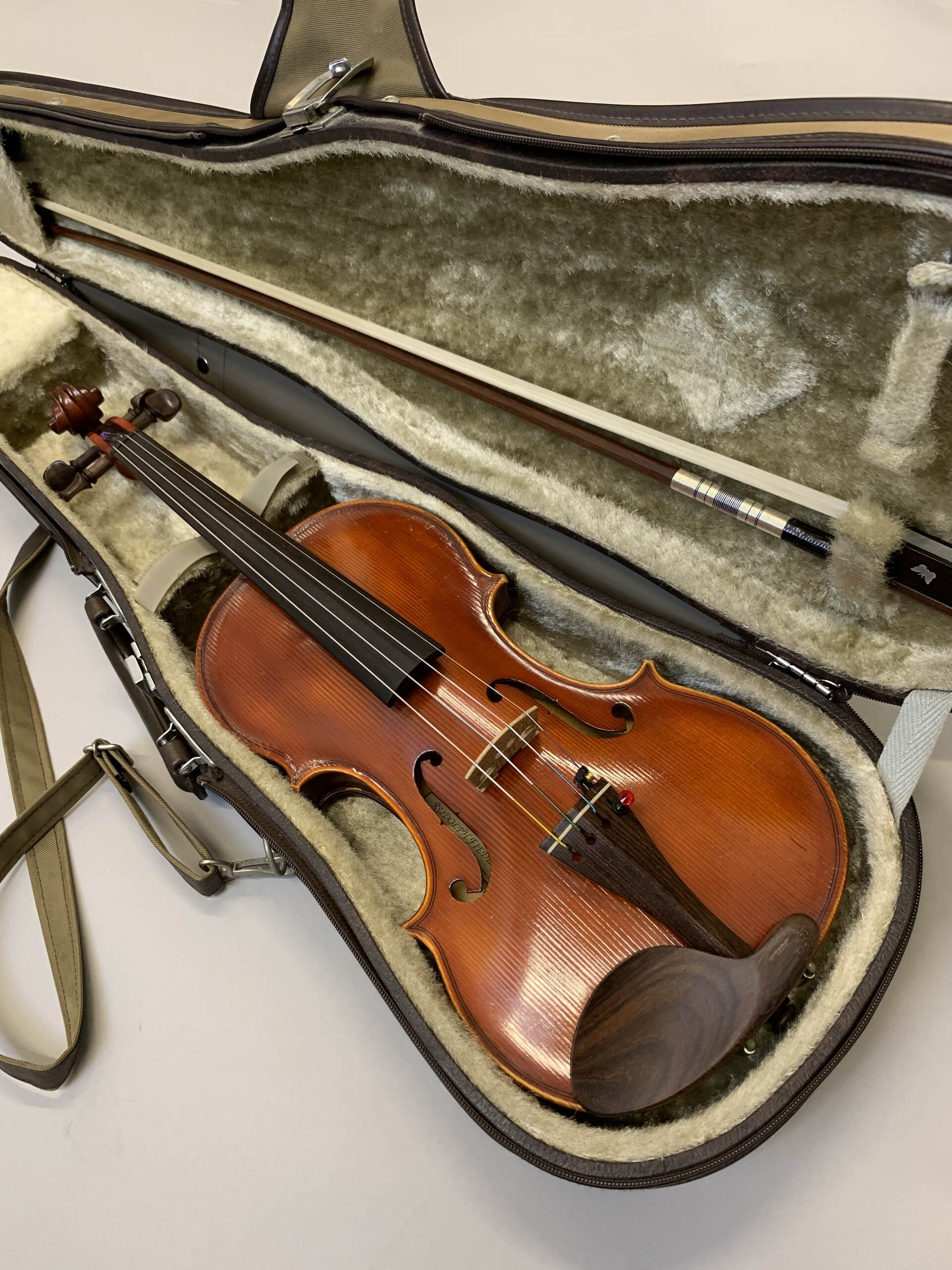 【中古ヴァイオリン紹介】Rudolph Fiedler（ルドルフ・フィドラー）GV-3 3/4サイズ