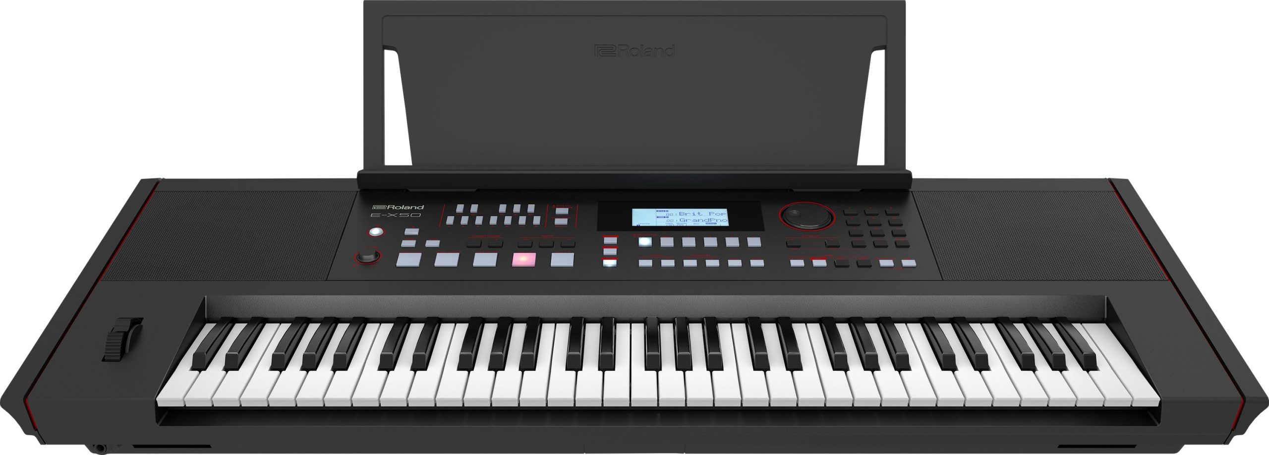 【8/5先行展示】RolandよりアレンジャーキーボードE-X50が発表！