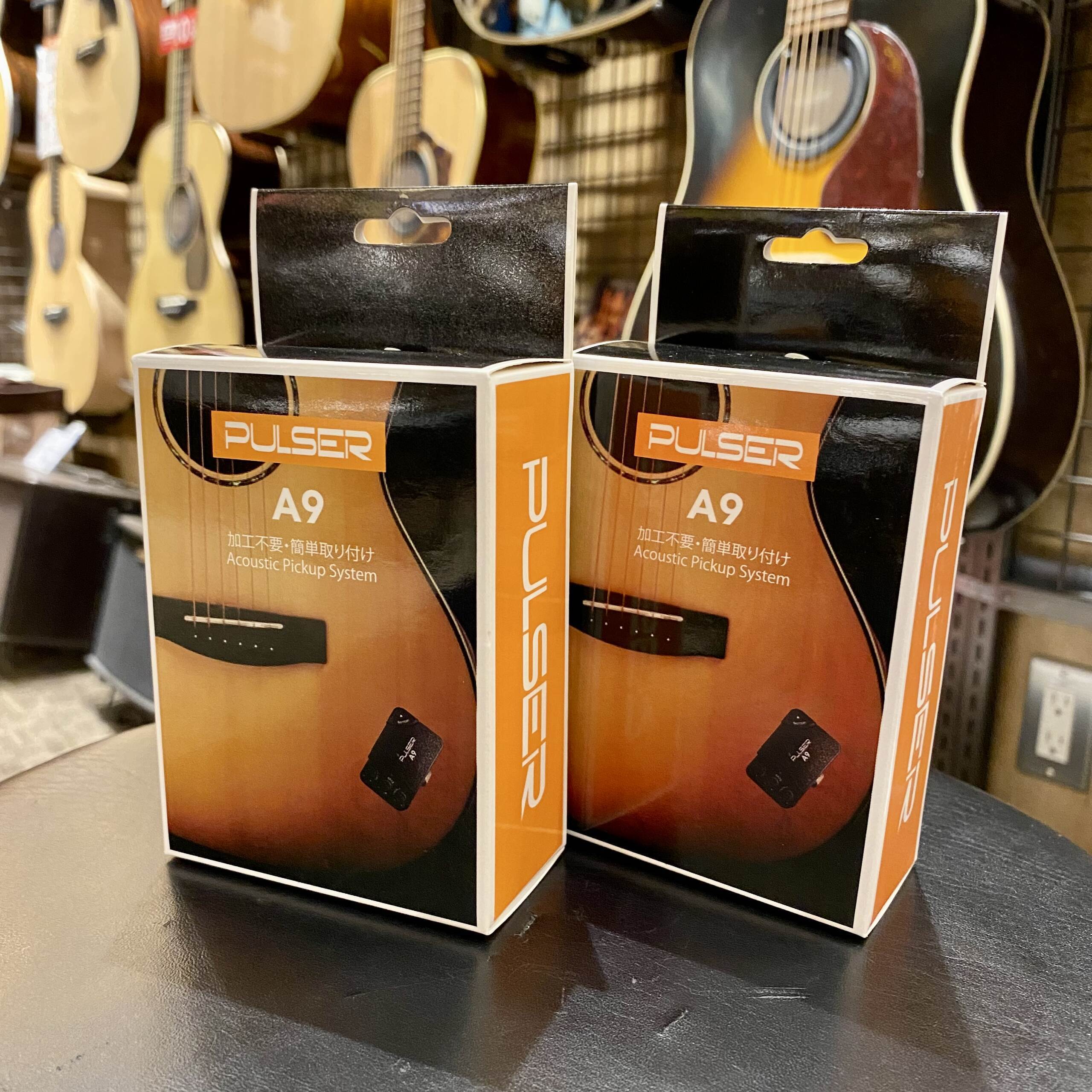 貼るだけでOKのアコースティック楽器用のピックアップ 「PULSER A9」が入荷！