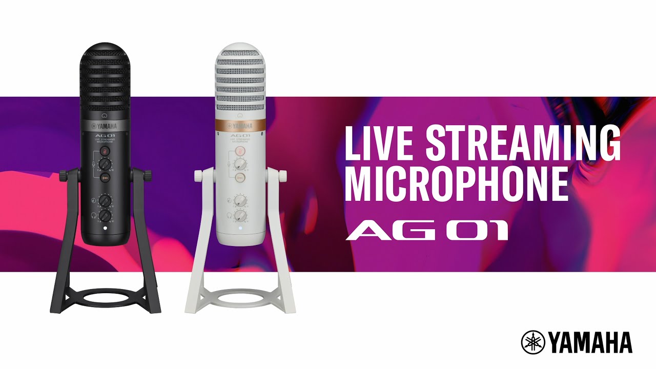 【最強配信マイク…！？】YAMAHA　AG01発売！