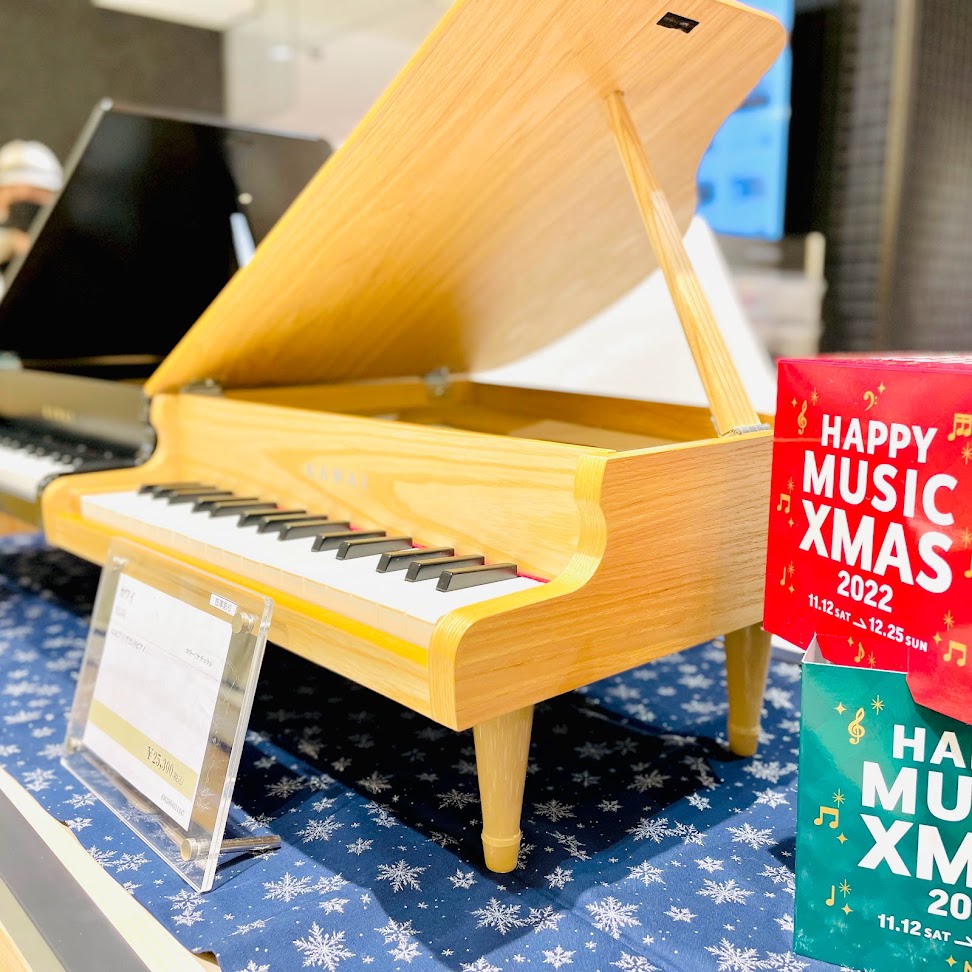 【商品入荷情報】カワイ ミニピアノ/グランドピアノ