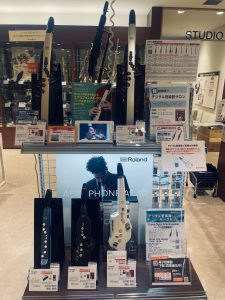 どなたでも自宅で気兼ねなく演奏できる”デジタル管楽器”、各種展示中です！