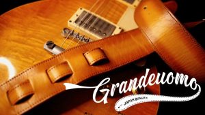 【取り扱い開始！】一生育てるギターストラップ「Grande uomo」
