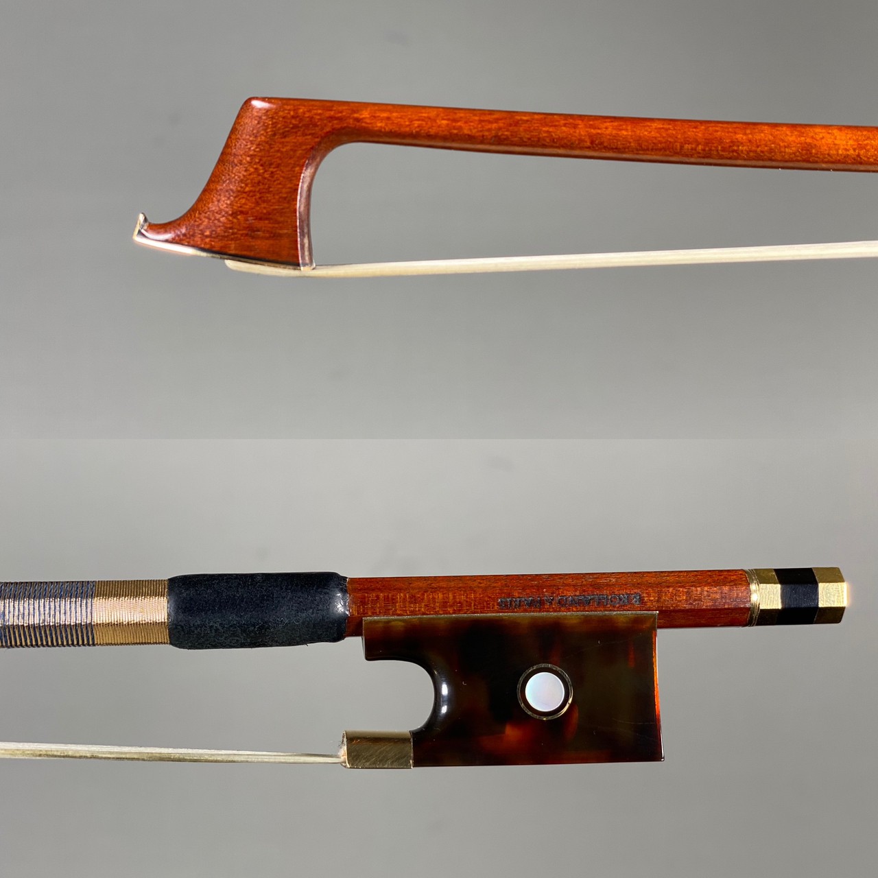 ＜Viola Bow＞ Benoît Rolland, France – Paris　ヴィオラ弓　ブノワ・ロラン　金鼈甲