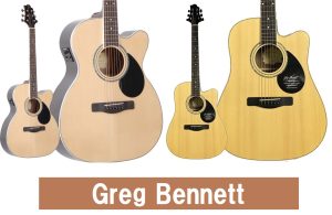 【ギター】Greg Bennett(グレッグベネット) 「GOM-100RSCE」「GD-100RSCE」入荷致しました！