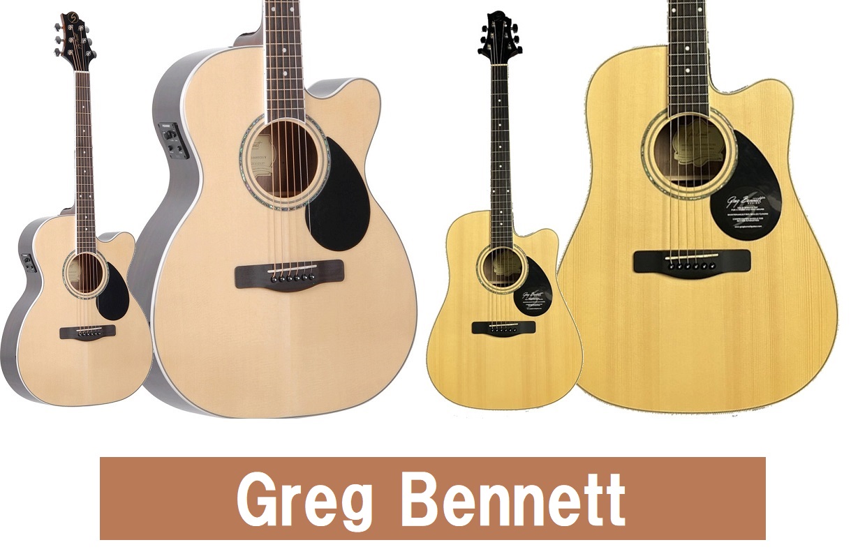 【ギター】Greg Bennett(グレッグベネット) 「GOM-100RSCE」「GD-100RSCE」入荷致しました！