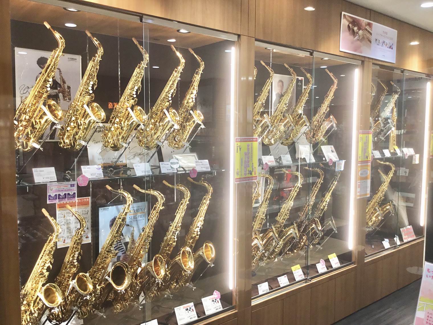 🎷サックスフェア開催🎷　キャノンボール・P.モーリア・カイルヴェルト　錦糸町マルイクラシック店